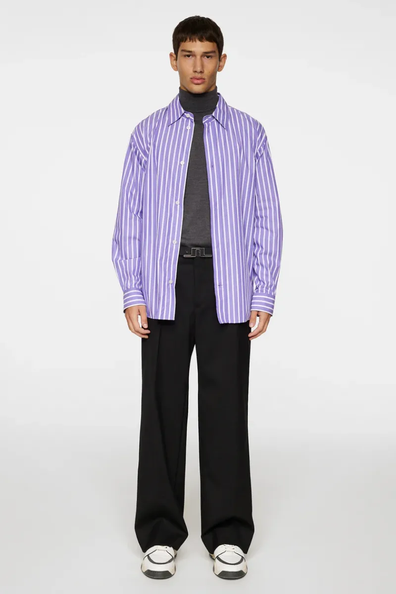 J.Lindeberg Howard Bold YD Stripe Shirt* Tops|Skjorter