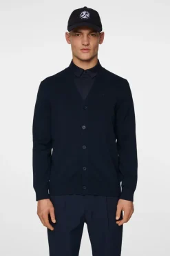J.Lindeberg Jarred Knitted Cardigan* Golf|Knitwear