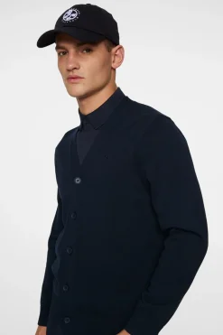 J.Lindeberg Jarred Knitted Cardigan* Golf|Knitwear