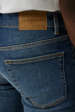 J.Lindeberg Jay Active Mid Indigo Jeans* Jeans|Jeans