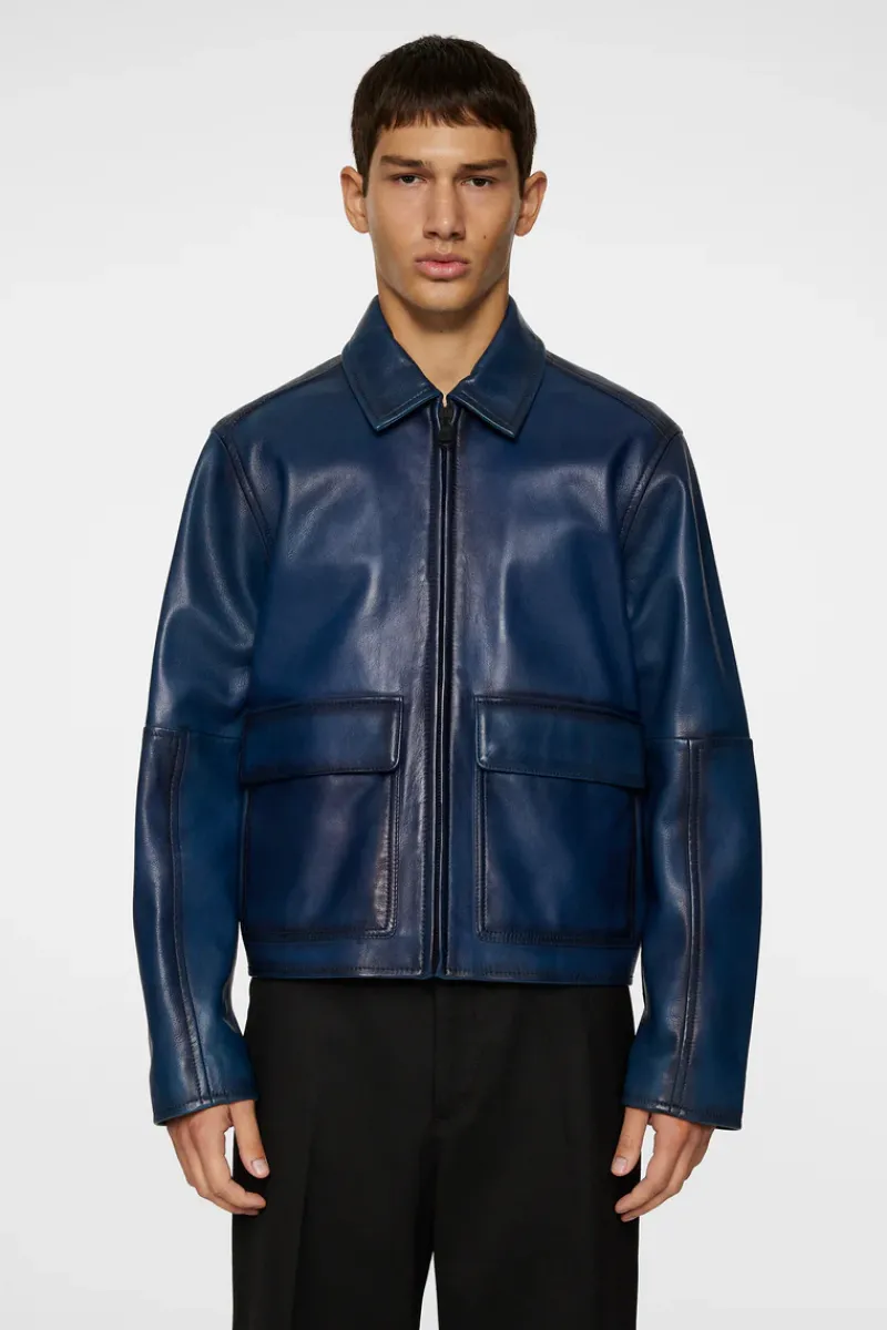 J.Lindeberg Jed Leather Party Jacket* Leather & Suede|Outerwear
