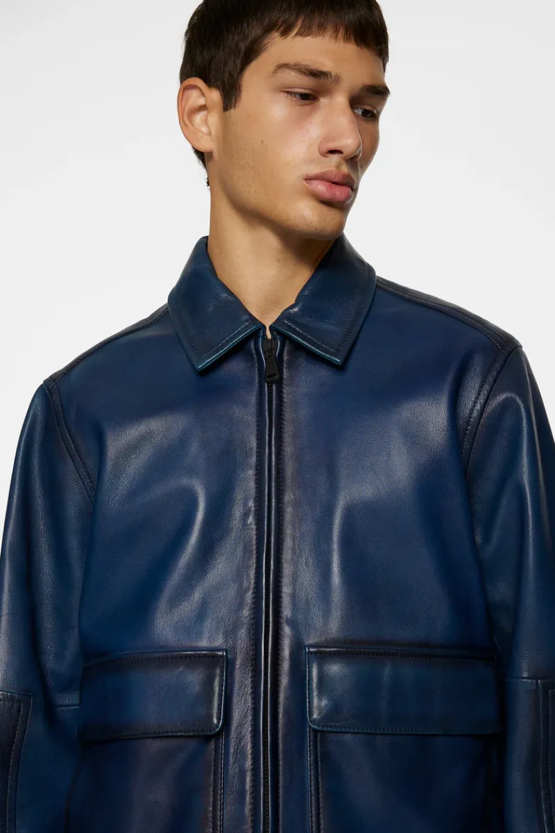 J.Lindeberg Jed Leather Party Jacket* Leather & Suede|Outerwear