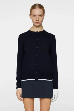 J.Lindeberg Joanna Knitted Cardigan* Golf|Knitwear