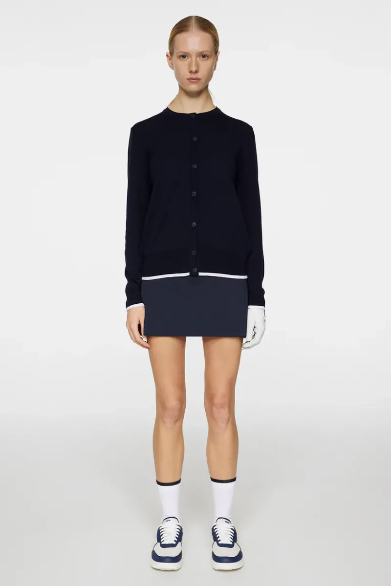 J.Lindeberg Joanna Knitted Cardigan* Golf|Knitwear