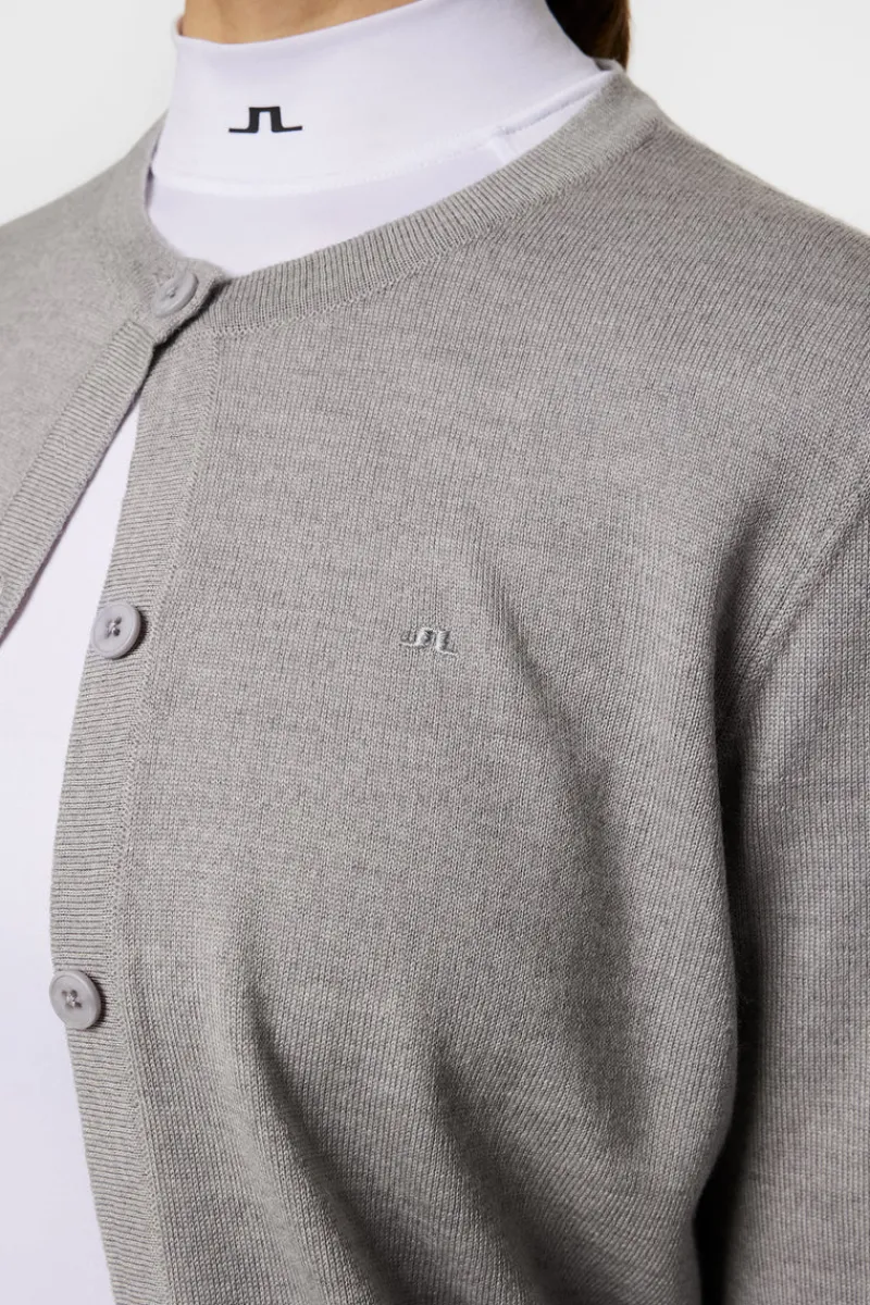 J.Lindeberg Joanna Knitted Cardigan* Golf|Knitwear