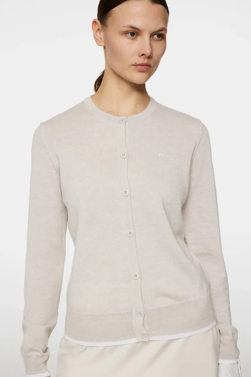 J.Lindeberg Joanna Knitted Cardigan* Golf|Knitwear