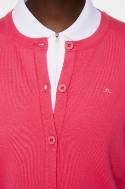 J.Lindeberg Joanna Knitted Cardigan* Golf|Knitwear