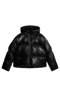 J.Lindeberg Jolene Leather Padded Jacket* Jakker|Jakker