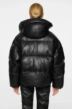 J.Lindeberg Jolene Leather Padded Jacket* Jakker|Jakker