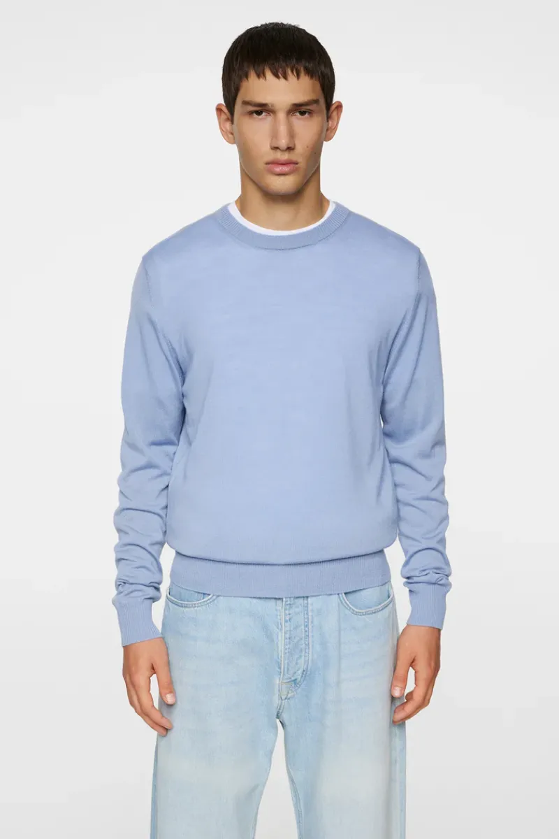 J.Lindeberg Keane Light Merino Crew Neck* Knitwear|Tops