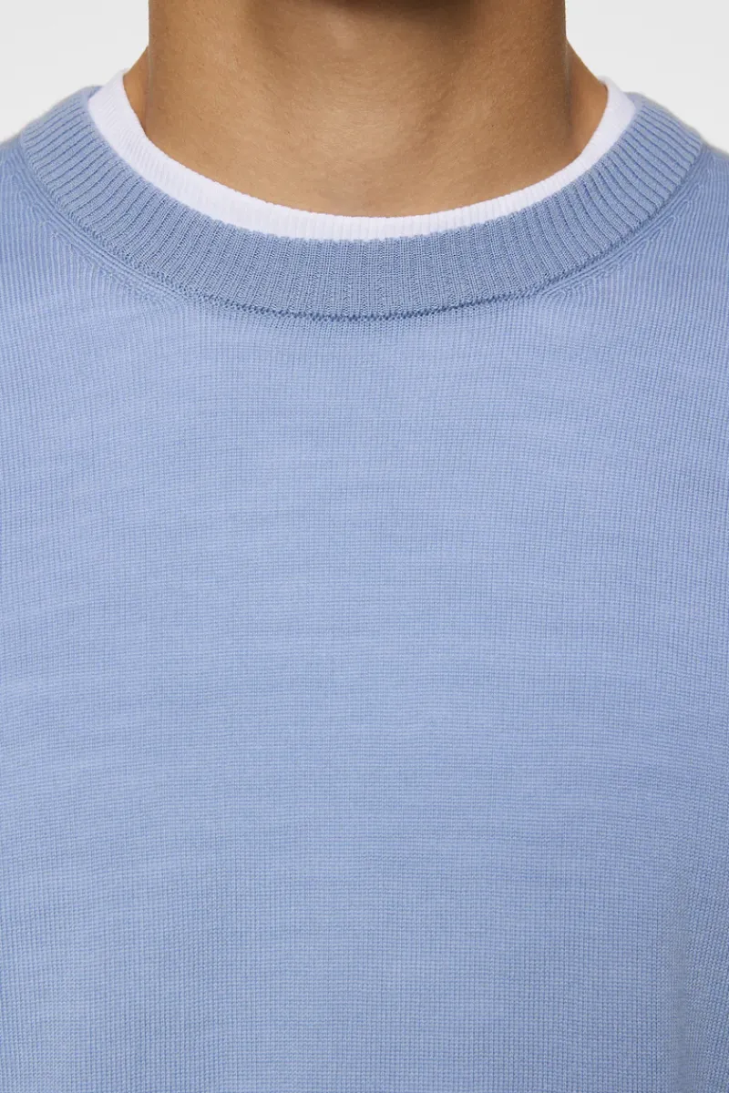 J.Lindeberg Keane Light Merino Crew Neck* Knitwear|Tops
