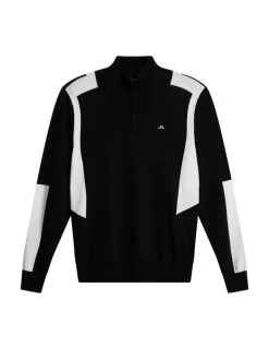 J.Lindeberg Kendrick Knitted Zip Sweater* Golf|Knitwear