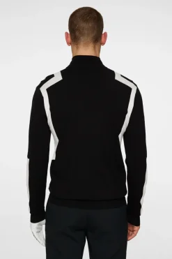 J.Lindeberg Kendrick Knitted Zip Sweater* Golf|Knitwear