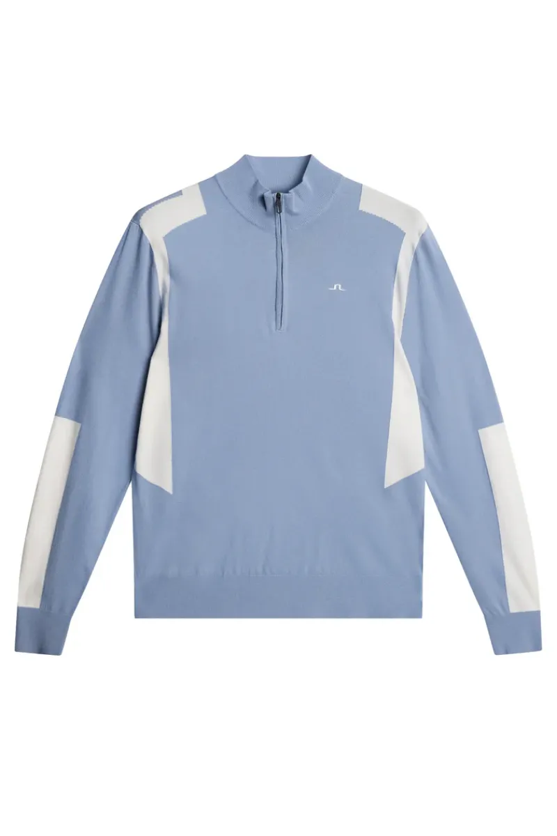 J.Lindeberg Kendrick Knitted Zip Sweater* Golf|Knitwear