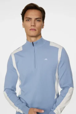 J.Lindeberg Kendrick Knitted Zip Sweater* Golf|Knitwear