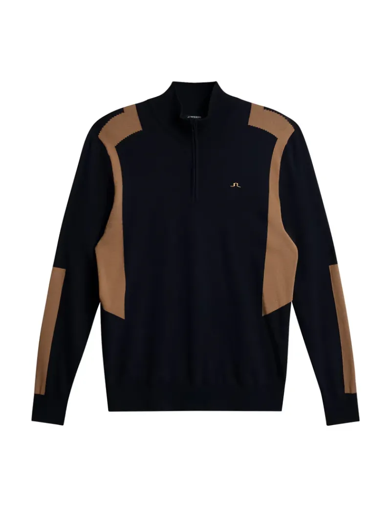 J.Lindeberg Kendrick Knitted Zip Sweater* Golf|Knitwear