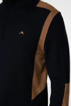 J.Lindeberg Kendrick Knitted Zip Sweater* Golf|Knitwear