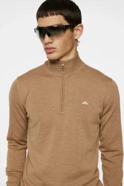 J.Lindeberg Kian Zipped Sweater* Golf|Knitwear