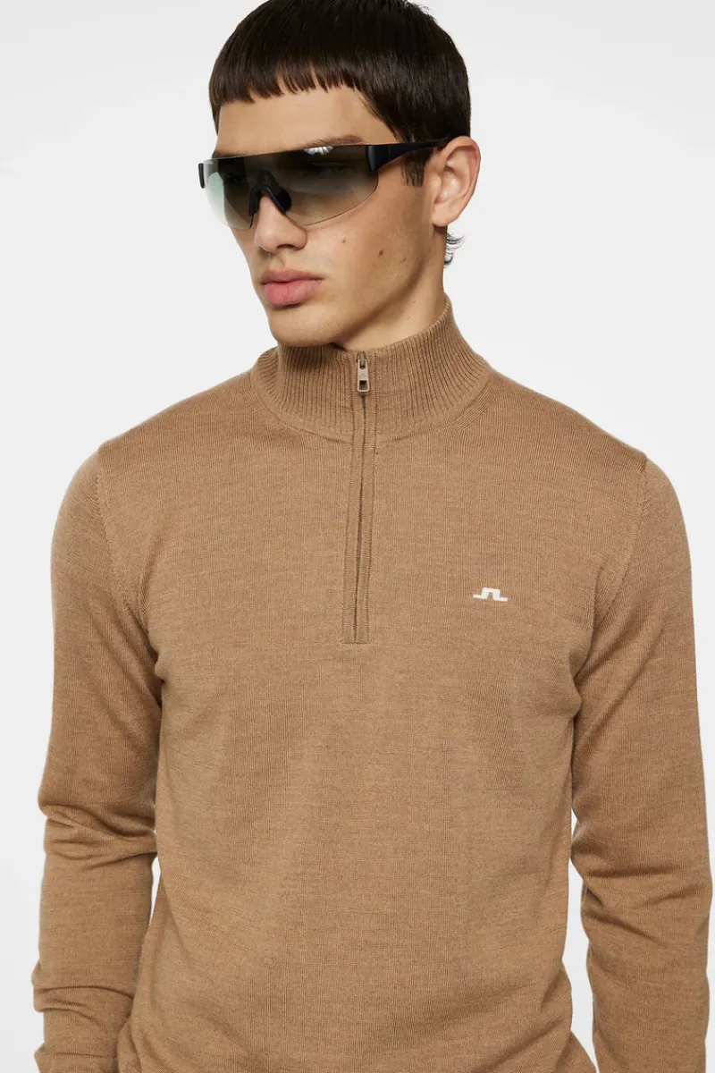 J.Lindeberg Kian Zipped Sweater* Golf|Knitwear