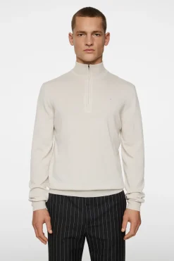 J.Lindeberg Kiyan Merino Quarter Zip* Knitwear|Tops