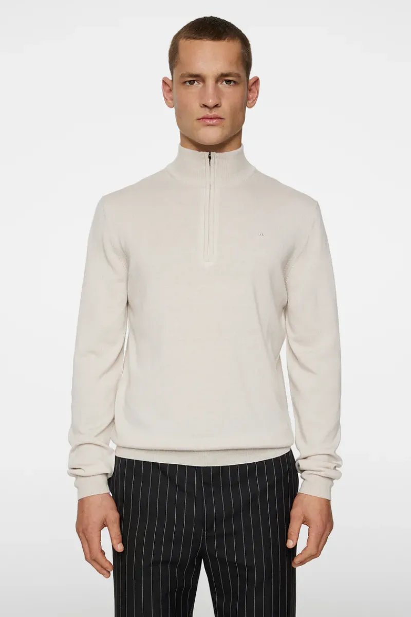 J.Lindeberg Kiyan Merino Quarter Zip* Knitwear|Tops