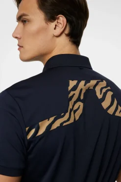 J.Lindeberg KV Print Polo* Golf|Polo Shirts