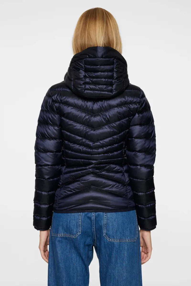 J.Lindeberg Lara Light Down Hood* Jakker|Aktiv