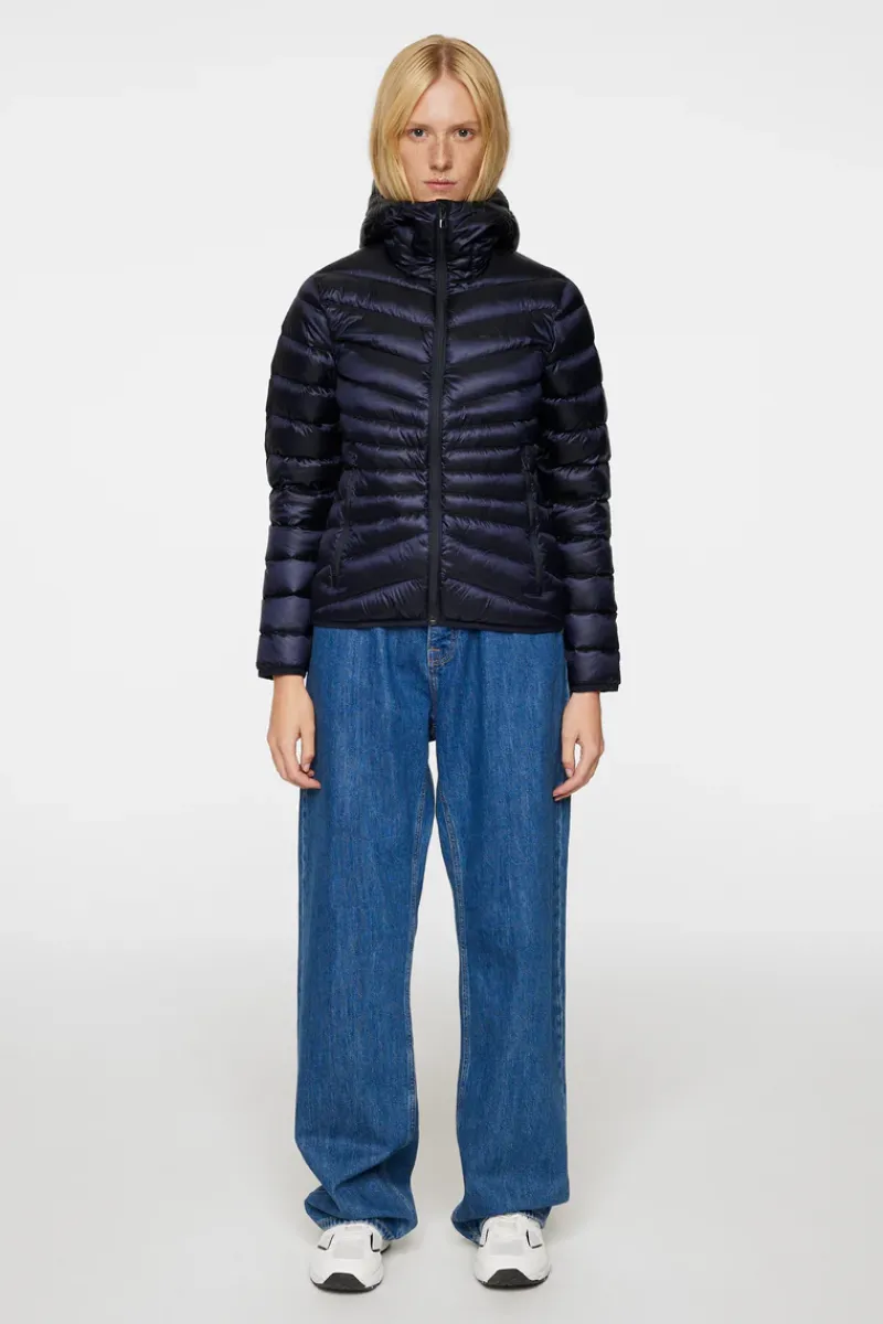 J.Lindeberg Lara Light Down Hood* Jakker|Aktiv