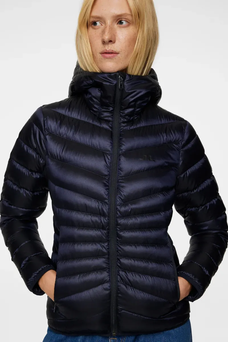 J.Lindeberg Lara Light Down Hood* Jakker|Aktiv
