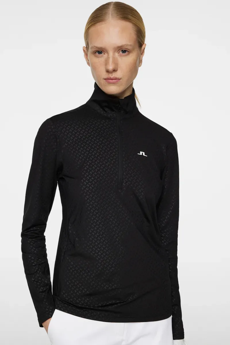 J.Lindeberg Lauryn Quarter Zip Mid Layer* Golf|Base & Mid Layers