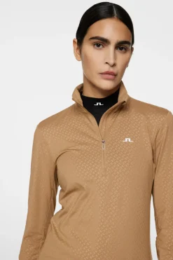 J.Lindeberg Lauryn Quarter Zip Mid Layer* Golf|Base & Mid Layers