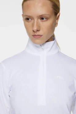 J.Lindeberg Lauryn Quarter Zip Mid Layer* Golf|Base & Mid Layers