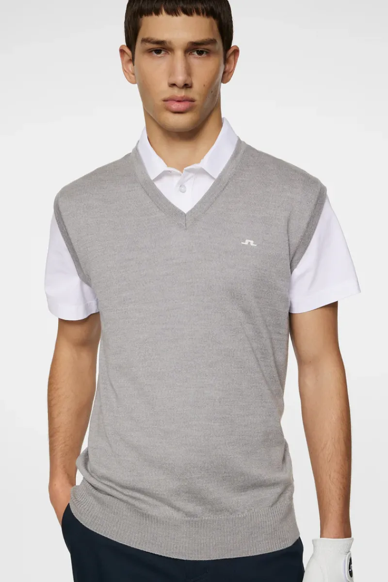 J.Lindeberg Liam Knitted Vest* Golf|Knitwear