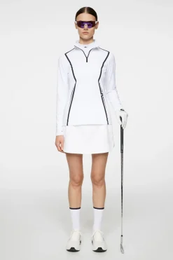 J.Lindeberg Lina Quarter Zip Mid Layer* Golf|Base & Mid Layers