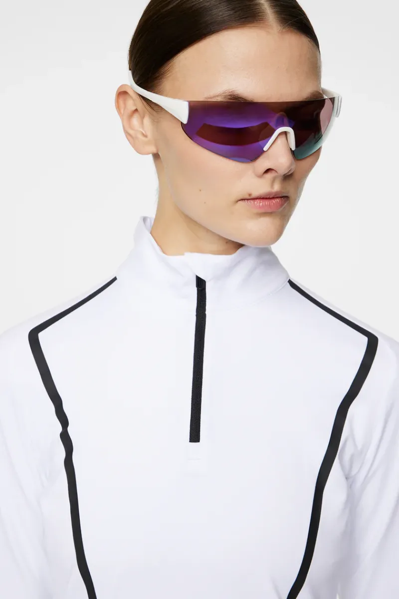 J.Lindeberg Lina Quarter Zip Mid Layer* Golf|Base & Mid Layers