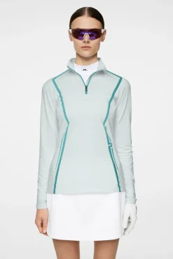 J.Lindeberg Lina Quarter Zip Mid Layer* Golf|Base & Mid Layers