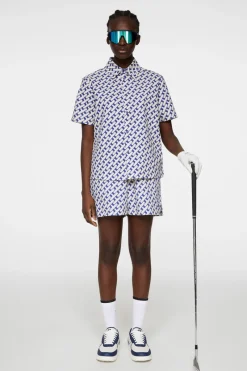 J.Lindeberg Linda Printed Shirt* Golf|Tops