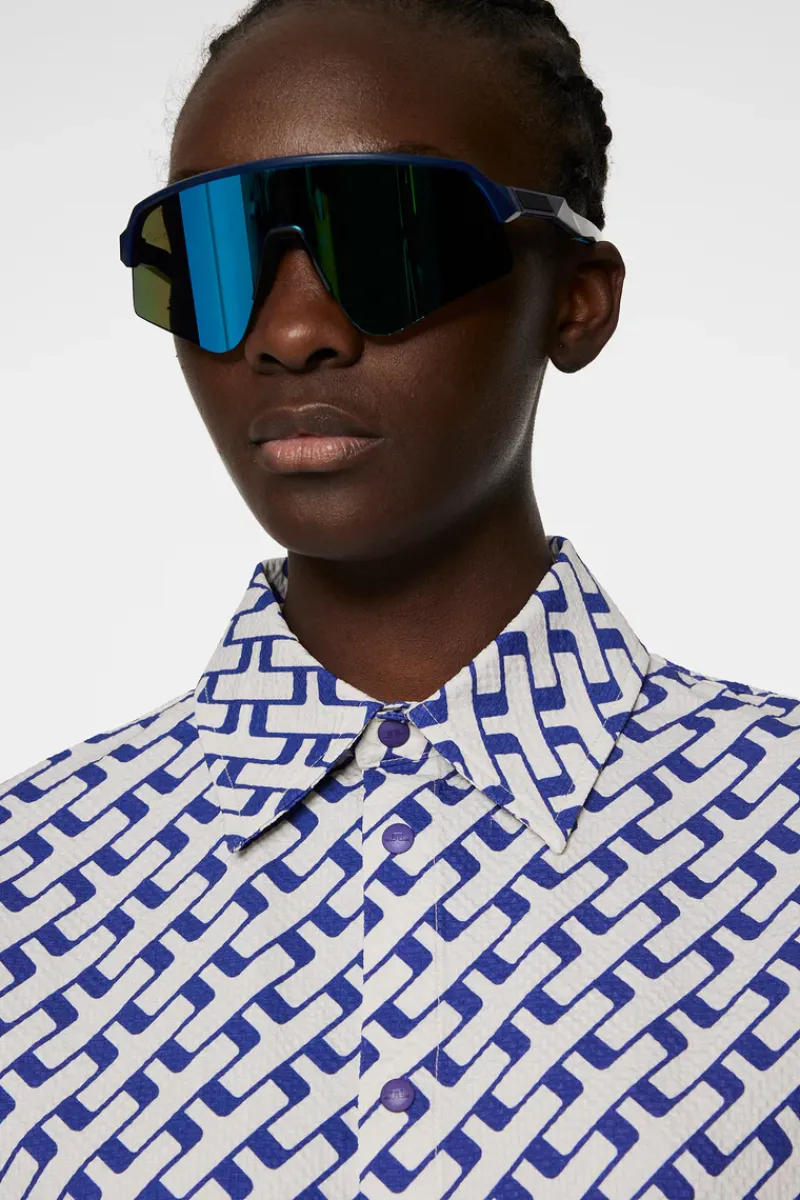 J.Lindeberg Linda Printed Shirt* Golf|Tops