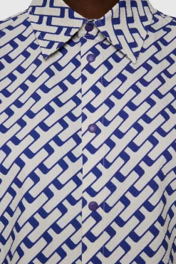 J.Lindeberg Linda Printed Shirt* Golf|Tops