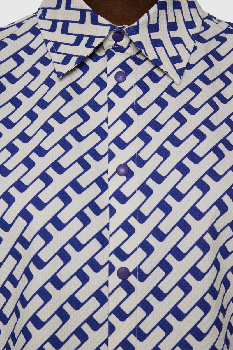 J.Lindeberg Linda Printed Shirt* Golf|Tops