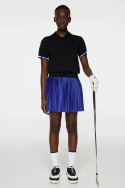 J.Lindeberg Lomi Knitted Polo Shirt* Golf|Knitwear