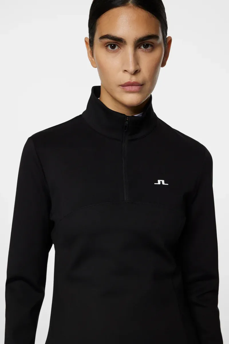 J.Lindeberg Lorelei Quarter Zip Mid Layer* Golf|Base & Mid Layers