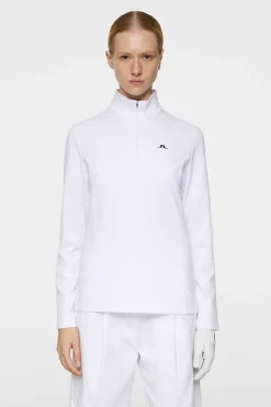 J.Lindeberg Lorelei Quarter Zip Mid Layer* Golf|Base & Mid Layers