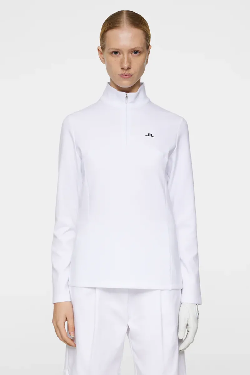 J.Lindeberg Lorelei Quarter Zip Mid Layer* Golf|Base & Mid Layers