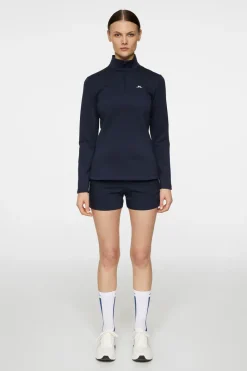 J.Lindeberg Lorelei Quarter Zip Mid Layer* Golf|Base & Mid Layers