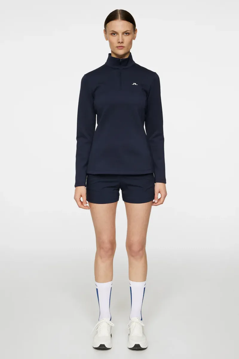 J.Lindeberg Lorelei Quarter Zip Mid Layer* Golf|Base & Mid Layers