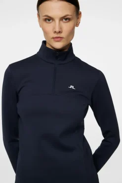 J.Lindeberg Lorelei Quarter Zip Mid Layer* Golf|Base & Mid Layers