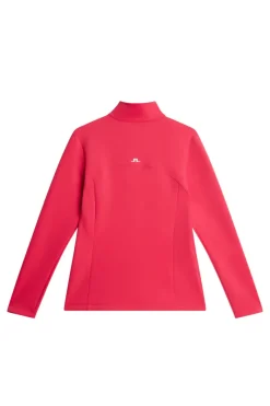 J.Lindeberg Lorelei Quarter Zip Mid Layer* Golf|Base & Mid Layers
