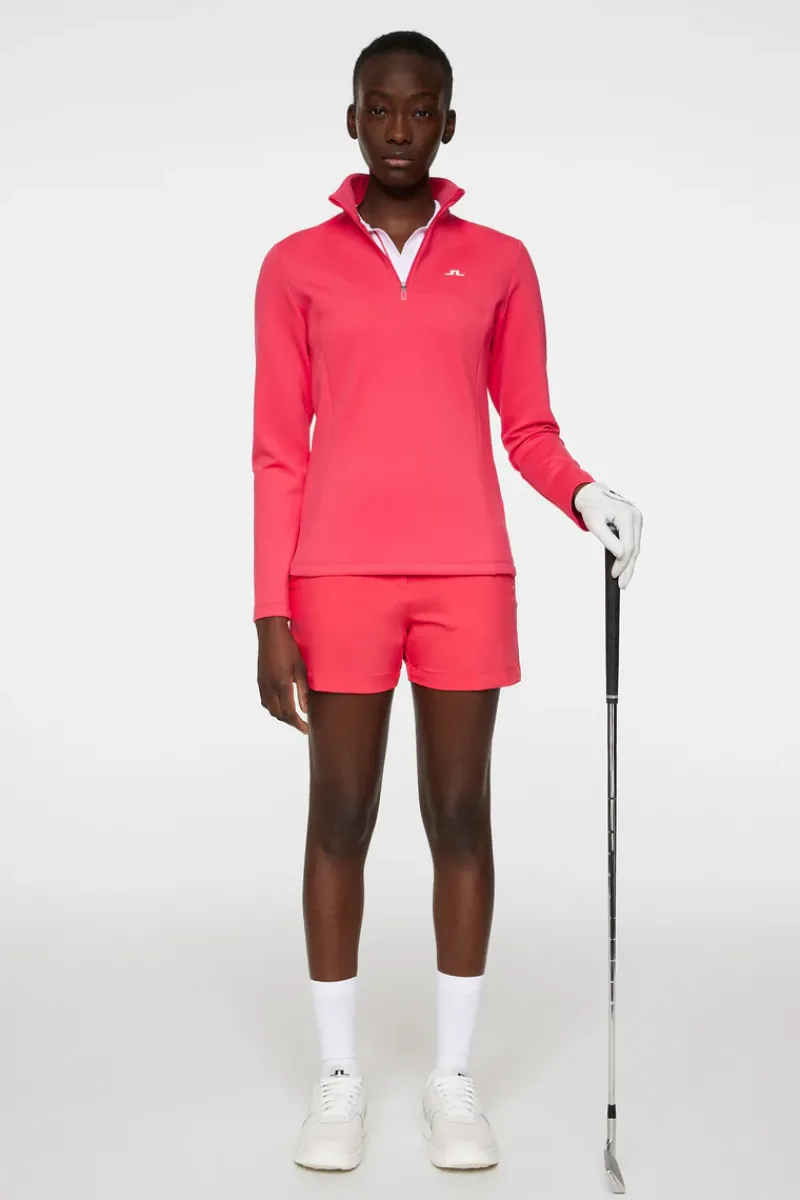 J.Lindeberg Lorelei Quarter Zip Mid Layer* Golf|Base & Mid Layers