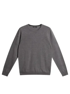 J.Lindeberg Lyle Merino Crew Neck Sweater* Knitwear|Tops